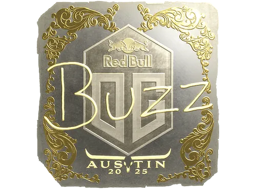 Sticker | Buzz (Gold) | Austin 2025