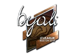 Sticker | byali (Foil) | Boston 2018