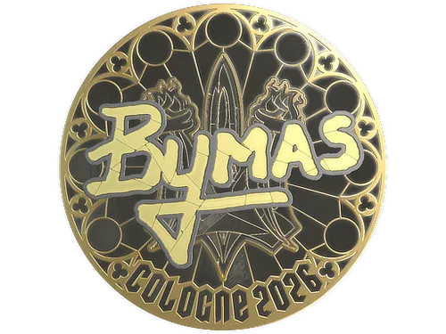 Sticker | Bymas (Gold) | Cologne 2026