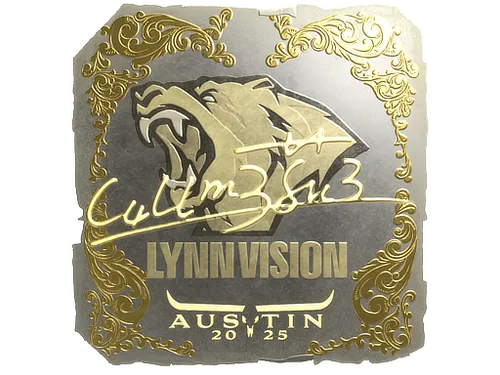 Sticker | C4LLM3SU3 (Gold) | Austin 2025