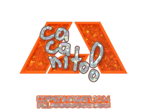 Sticker | CacaNito (Glitter) | Copenhagen 2024