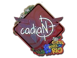 Sticker | cadiaN (Glitter) | Rio 2022