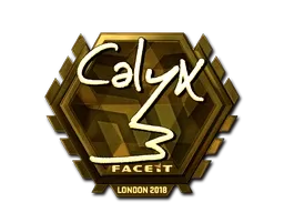 Sticker | Calyx (Gold) | London 2018