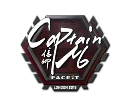 Sticker | captainMo | London 2018