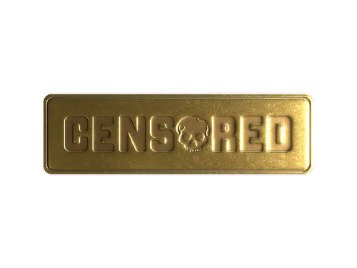Sticker | Censored (Foil)