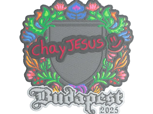 Sticker | chayJESUS (Embroidered) | Budapest 2025
