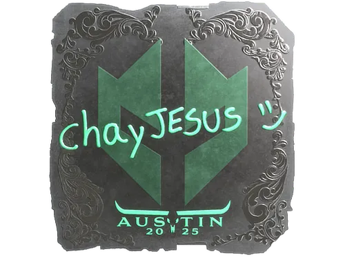 Sticker | chayJESUS (Foil) | Austin 2025