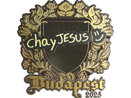 Sticker | chayJESUS (Gold) | Budapest 2025