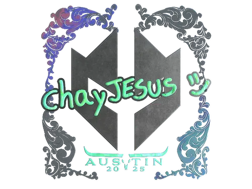 Sticker | chayJESUS (Holo) | Austin 2025