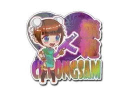 Sticker | Cheongsam (Holo)