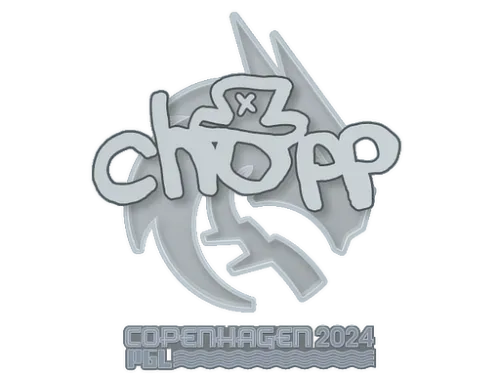 Sticker | chopper | Copenhagen 2024