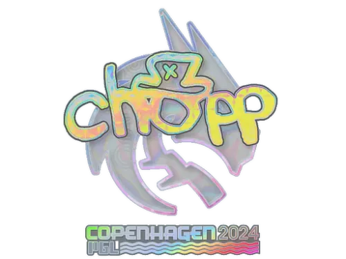 Sticker | chopper (Holo) | Copenhagen 2024