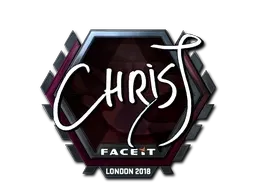 Sticker | chrisJ (Foil) | London 2018