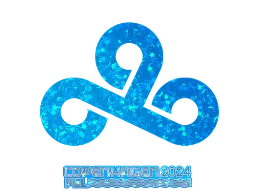 Sticker | Cloud9 (Glitter) | Copenhagen 2024