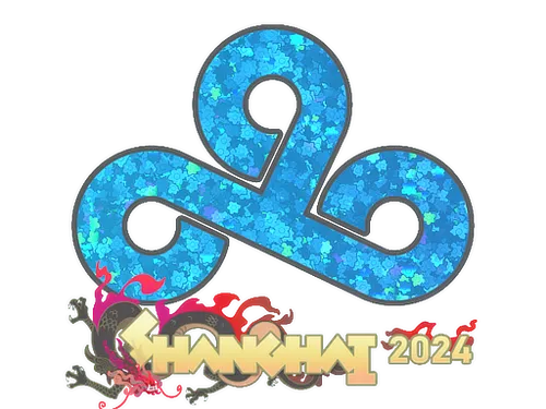 Sticker | Cloud9 (Glitter) | Shanghai 2024