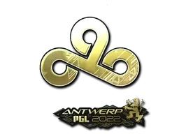 Sticker | Cloud9 (Gold) | Antwerp 2022