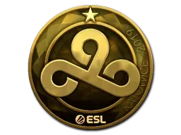 Sticker | Cloud9 (Gold) | Katowice 2019