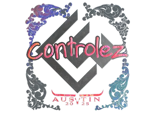 Sticker | controlez (Holo) | Austin 2025