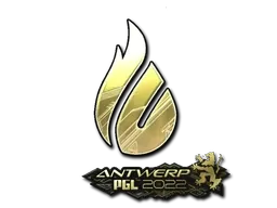 Sticker | Copenhagen Flames (Gold) | Antwerp 2022