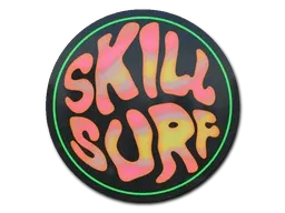 Sticker | Coral Skill Surf (Holo)