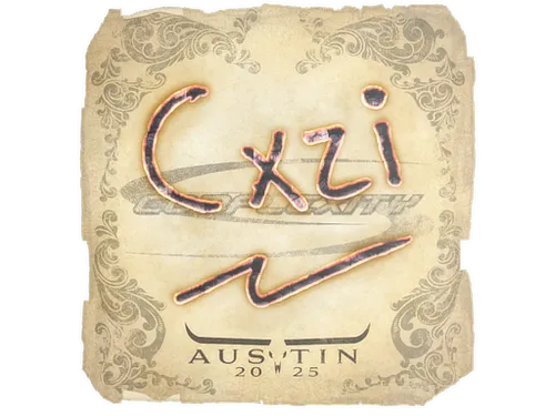 Sticker | Cxzi | Austin 2025