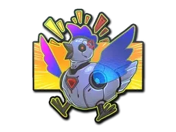 Sticker | Cyber Chicken (Holo)