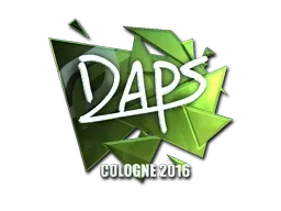 Sticker | daps (Foil) | Cologne 2016