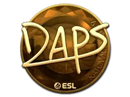 Sticker | daps (Gold) | Katowice 2019