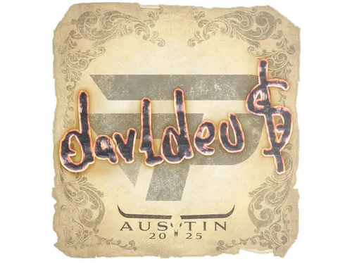 Sticker | dav1deuS | Austin 2025