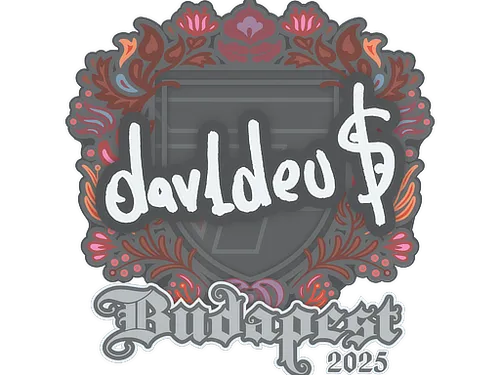 Sticker | dav1deuS | Budapest 2025