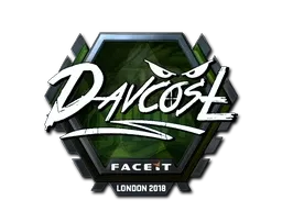 Sticker | DavCost (Foil) | London 2018