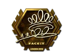 Sticker | DD (Gold) | London 2018