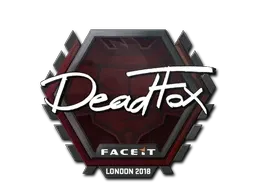 Sticker | DeadFox | London 2018