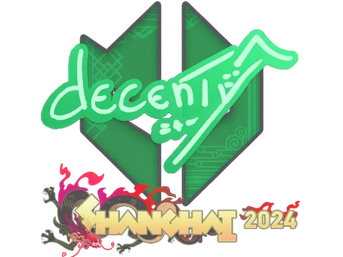 Sticker | decenty | Shanghai 2024