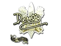 Sticker | DemQQ (Gold) | Paris 2023