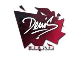 Sticker | denis | Cologne 2016