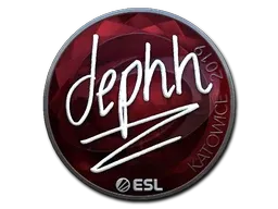 Sticker | dephh (Foil) | Katowice 2019