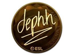 Sticker | dephh (Gold) | Katowice 2019