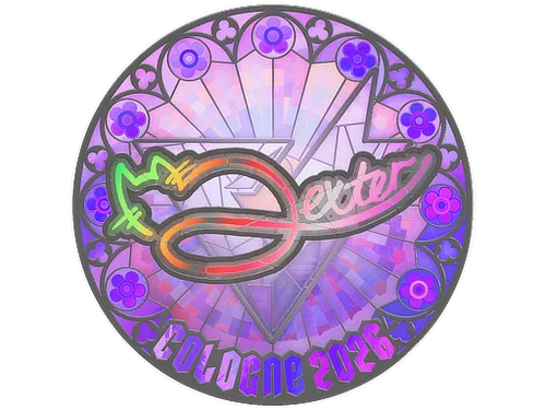 Sticker | dexter (Holo) | Cologne 2026