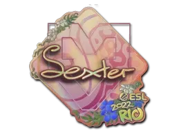 Sticker | dexter (Holo) | Rio 2022