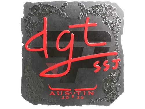 Sticker | dgt (Foil) | Austin 2025