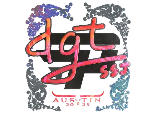 Sticker | dgt (Holo) | Austin 2025