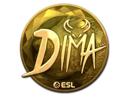 Sticker | Dima (Gold) | Katowice 2019