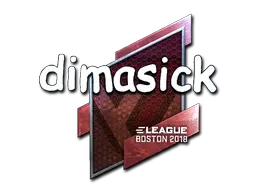 Sticker | dimasick (Foil) | Boston 2018