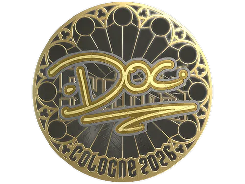 Sticker | doc (Gold) | Cologne 2026