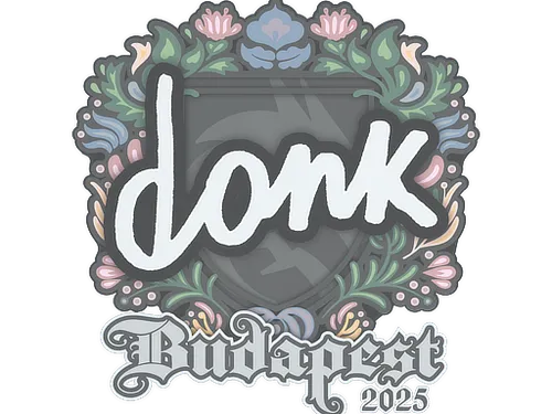 Sticker | donk | Budapest 2025