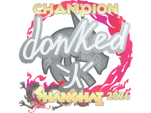 Sticker | donk (Champion) | Shanghai 2024