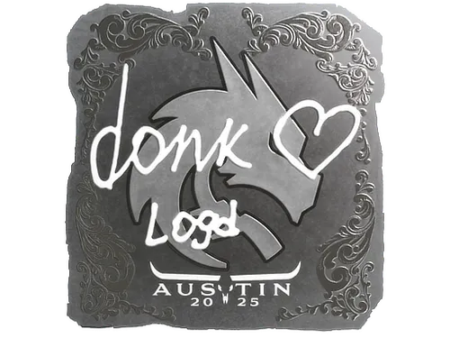 Sticker | donk (Foil) | Austin 2025