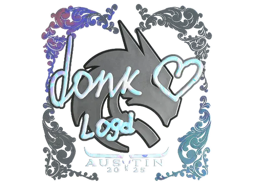Sticker | donk (Holo) | Austin 2025