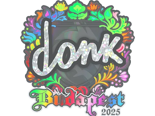 Sticker | donk (Holo) | Budapest 2025
